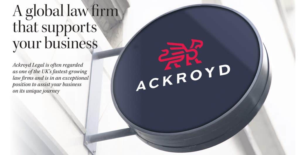 A Global Law Firm That Supports Your Business - Ackroyd Legal